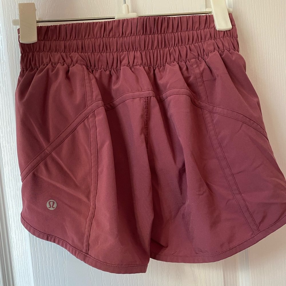 Lululemon athletic shorts pink 4” size 4